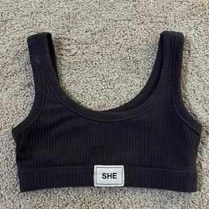 Darc Sport SHE sports Bra Small in Gray